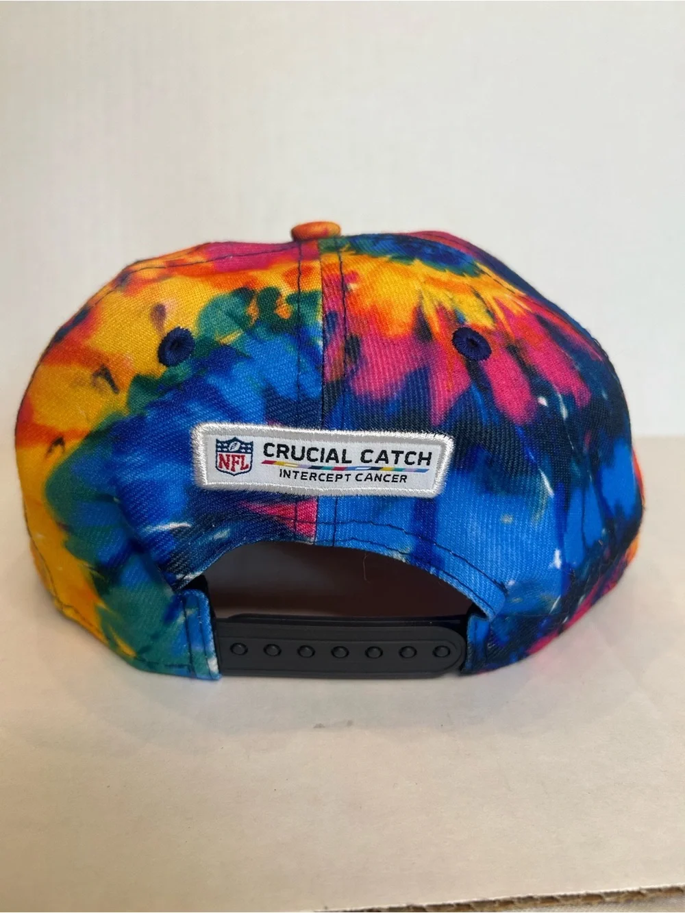 New Era Kids Pittsburgh Steelers Tie-Dye Snapback Hat - Yellow Blue Pink Orange